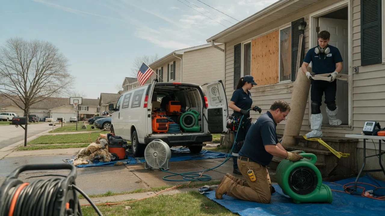 Water Damage Restoration in Flossmoor, IL near me
